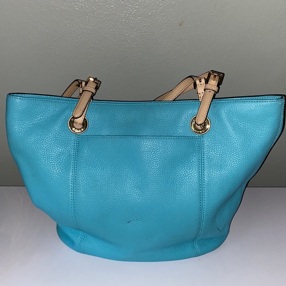 Baby Blue Micheal Kors Tote Bag - Picture 5 of 11